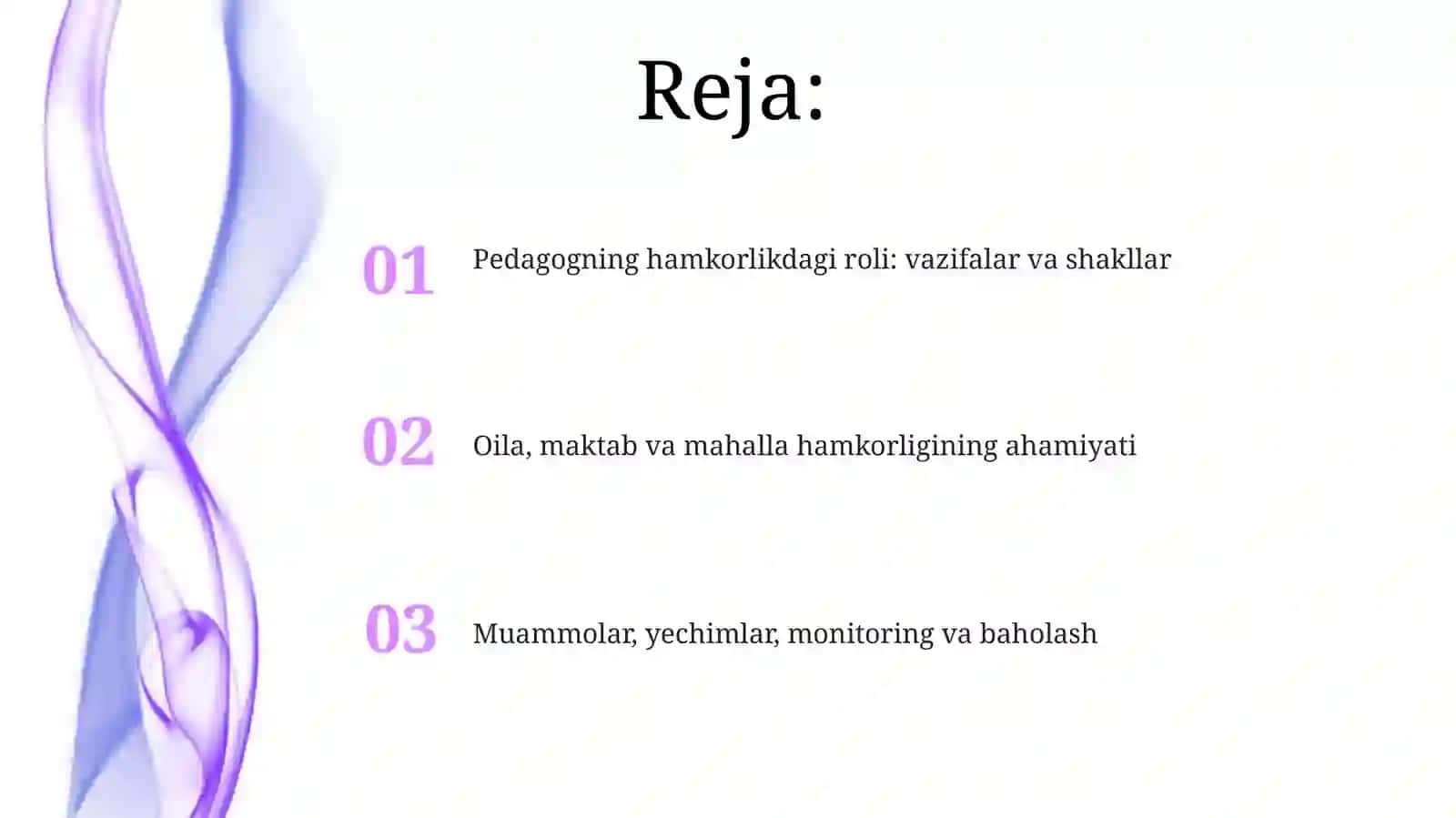 Maktabgachata'limtashkilotlaridaoilamaktabvamahallahamkorligidapedagogningroʻli 2
