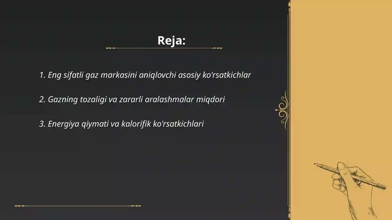 Eng sifatli gaz markasi qanday 2