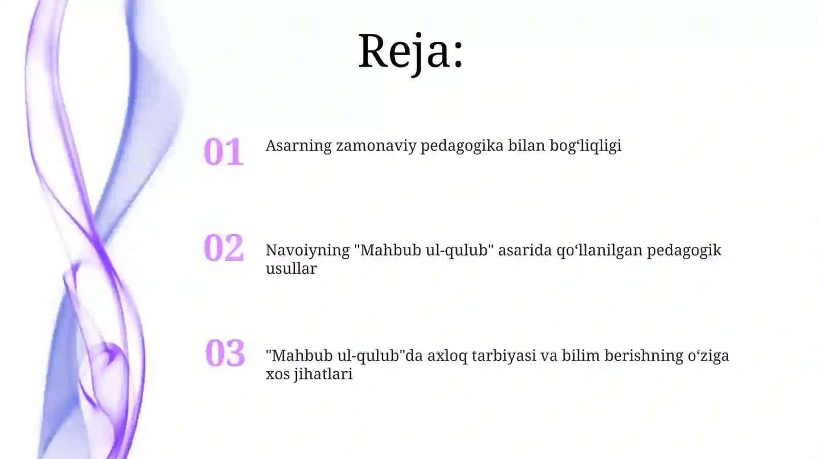 Navoiyning "Mahbub ul-qulub" asarining pedagogik tahlili 2