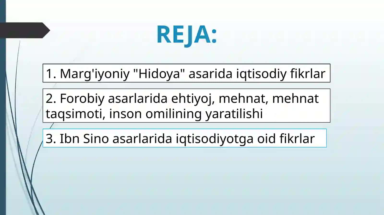 O‘rta Osiyoda Temuriylar davrigacha bo‘lgan iqtisodiy g‘oyalar 2