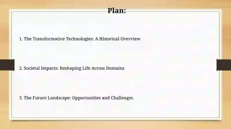 Technologies that changed life 2