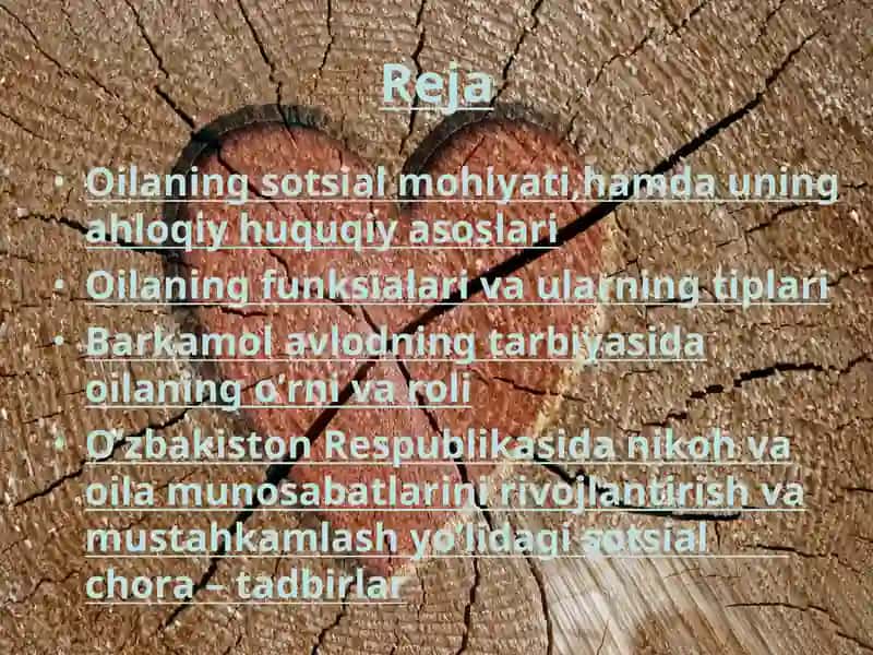 Sotsiologiya oilaning tabiiy biologik 2