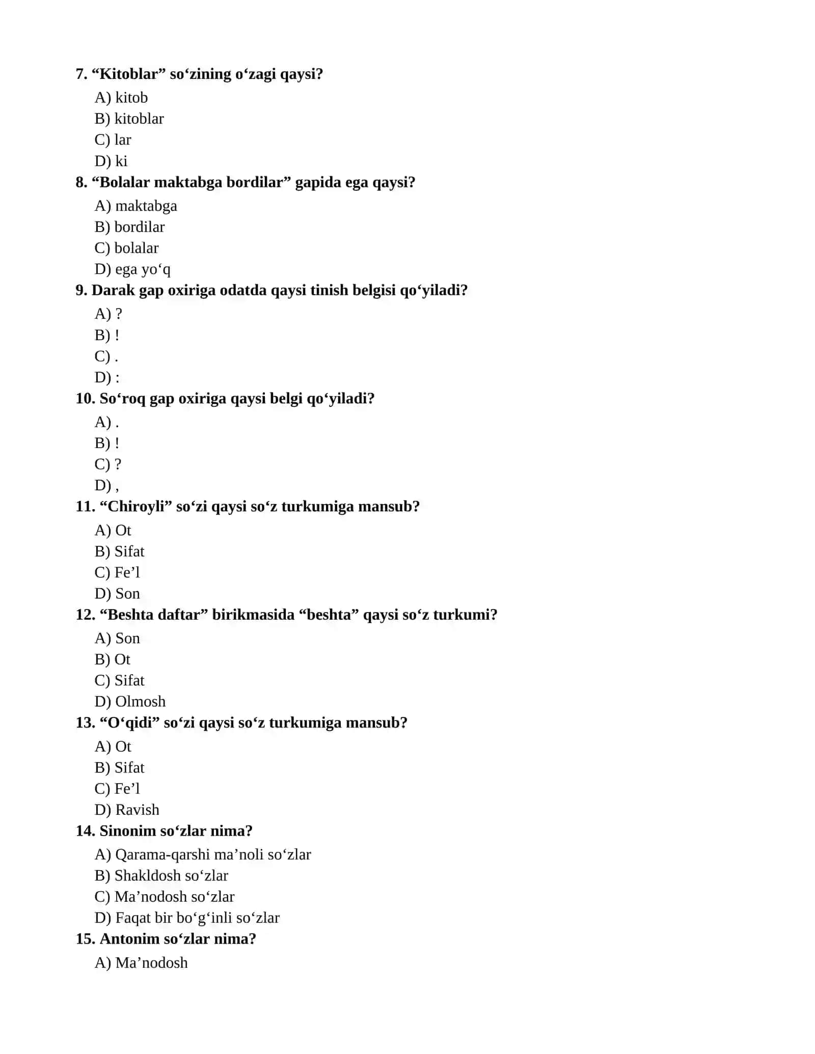 Toifa attestatsiya uchun Boshlangich_talim_2026_100_ta_test_javoblari 2