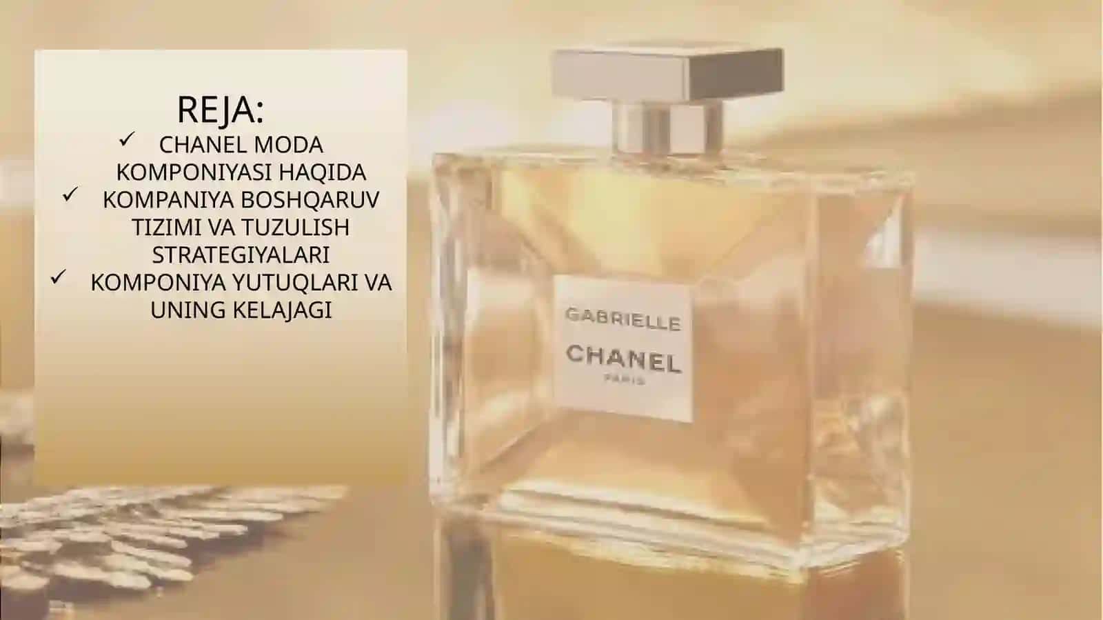 CHANEL MODA KOMPONIYASI HAQIDA 2