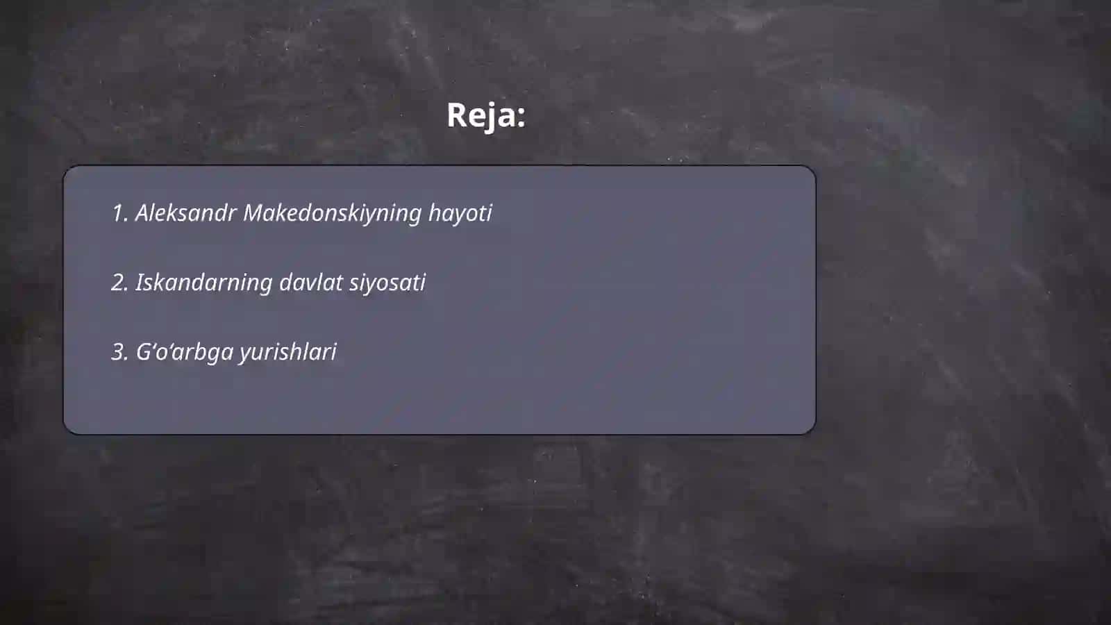 Aleksandr Makedonskiy yurishlari 2