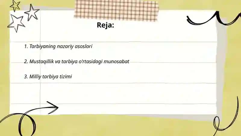 Tarbiyaning asosiy vazifalari 2