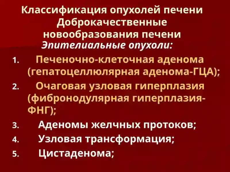 Опухоли печени, этиология, эпидемиология, клиника, алгоритм диагностики, аспекты лечения 2