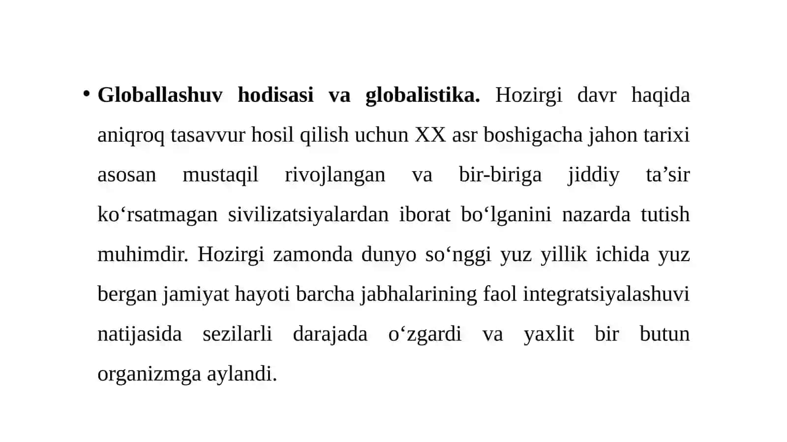 Global iqtisodiyotda g‘oliblar va mag‘lublar 2