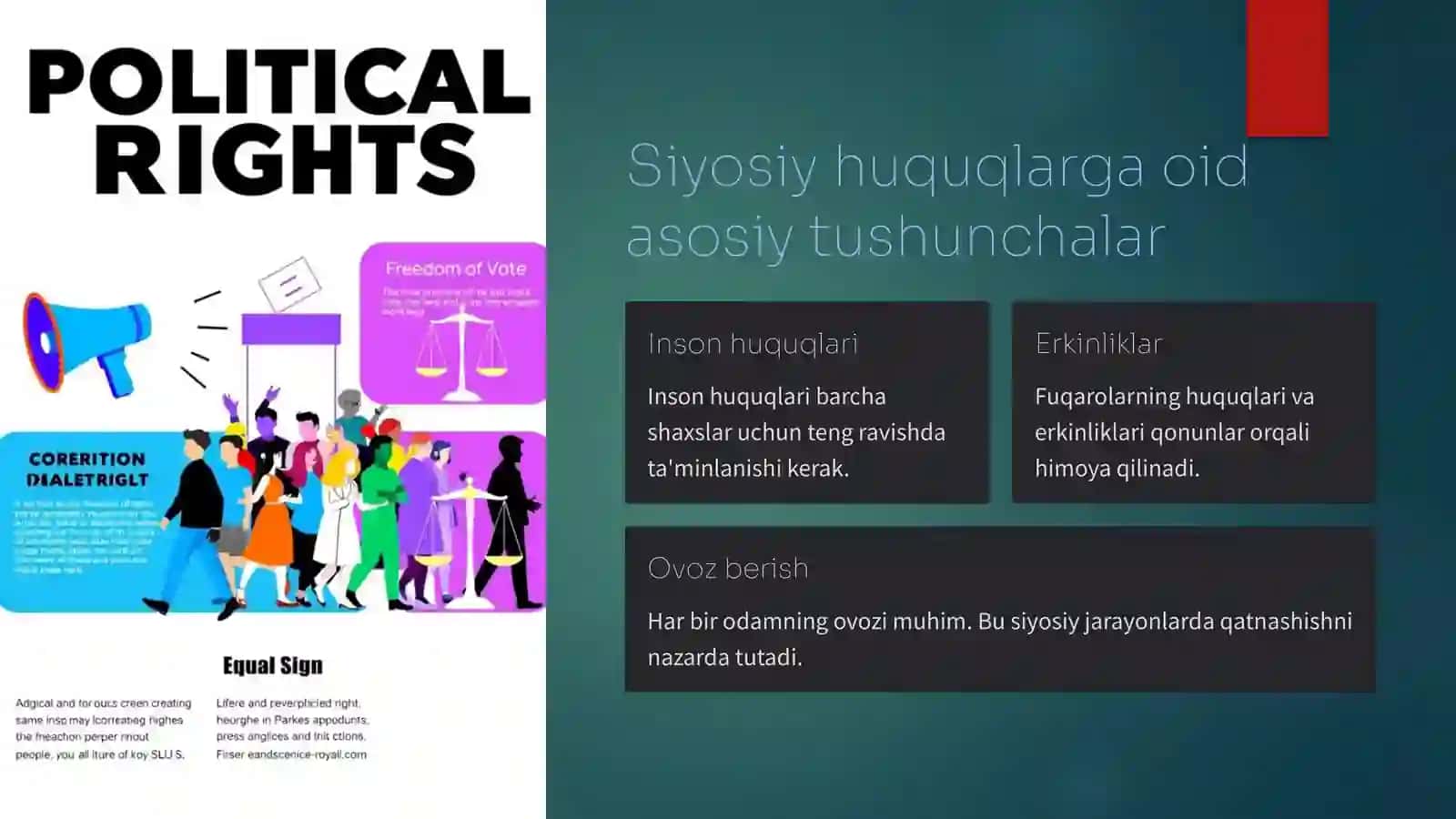 Siyosiy huquqlar 2