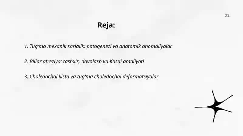 Tugʻma va orttirilgan mexanik sariqlik 2