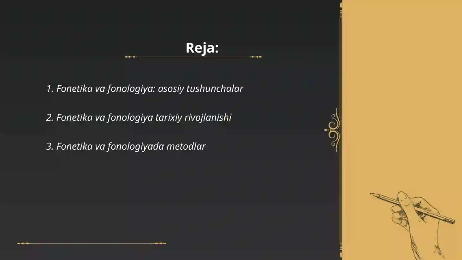 Fonetika va fonologiya masalalari 2