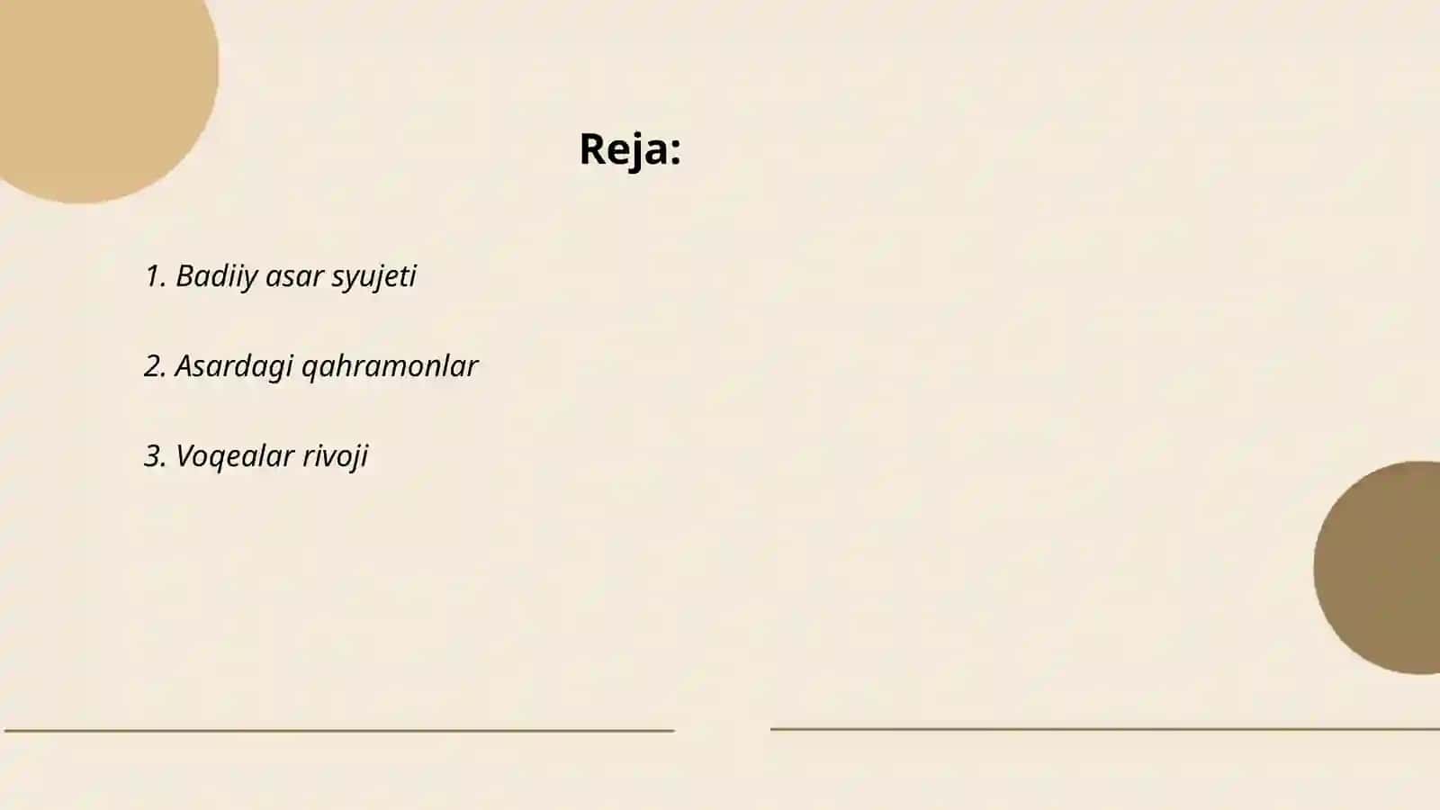 Badiiy asar kompozitsiyasi 2