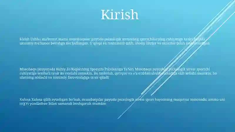Ruhiy Zo'Riqishning Sportchi Psixikasiga Ta'Siri 2