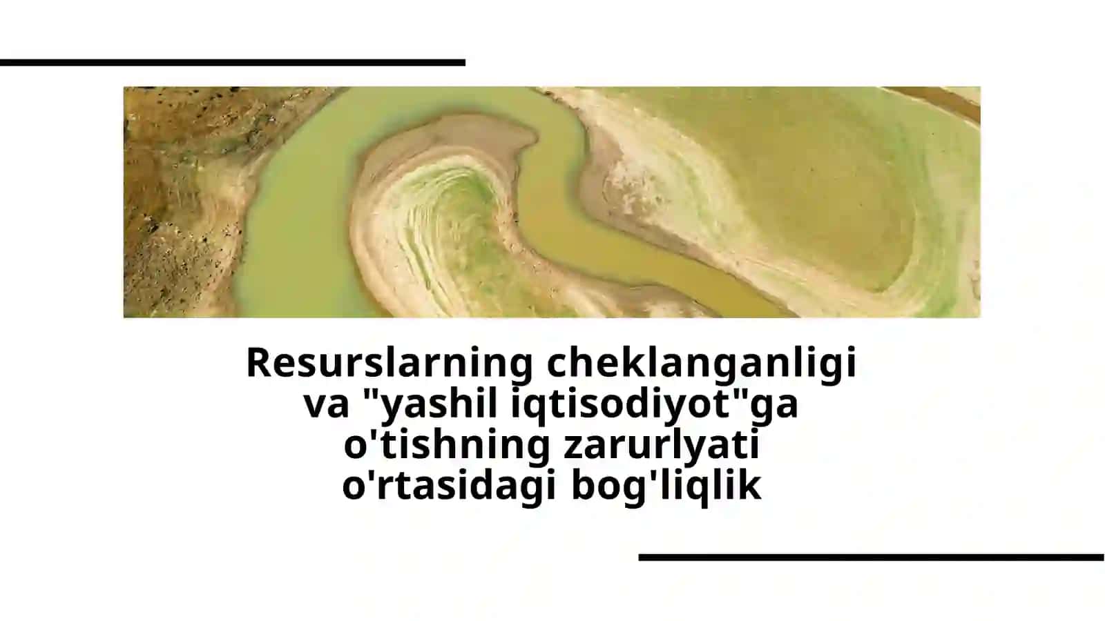 Yashil iqtisodiyot fanidan tayyorlagan taqdimot 2