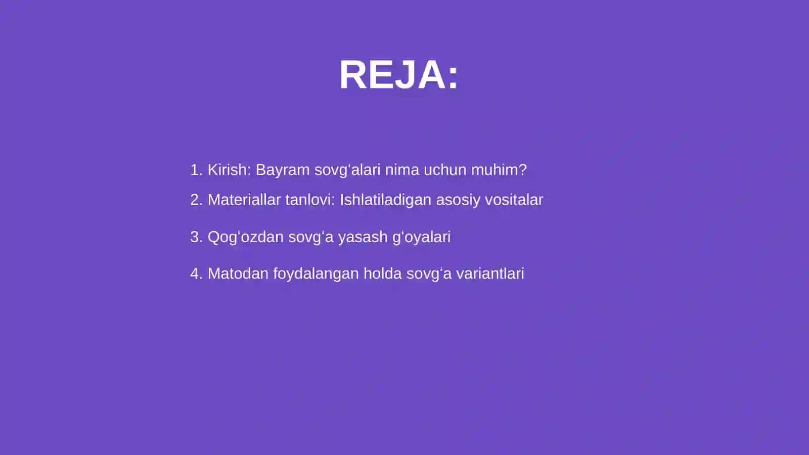 Turli materiallardan bayram sovgʻasini yasash 2