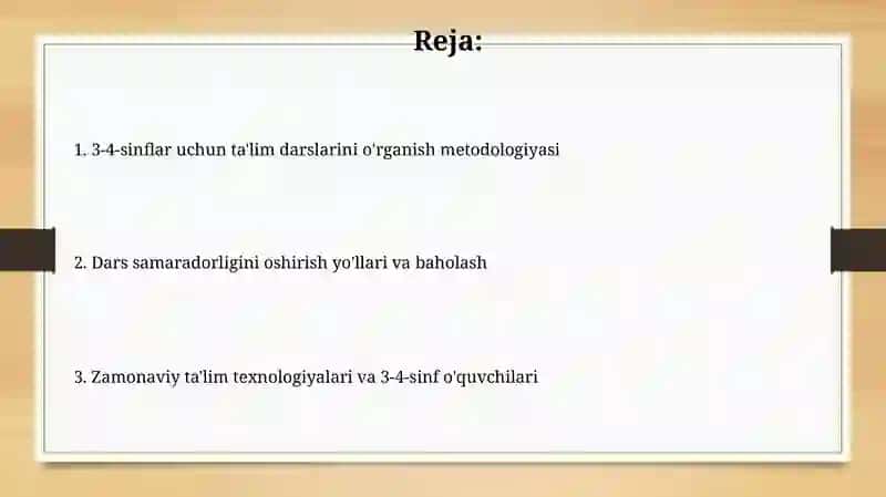 3-4-sinflar Tarbiya darsligini oʻrganish 2