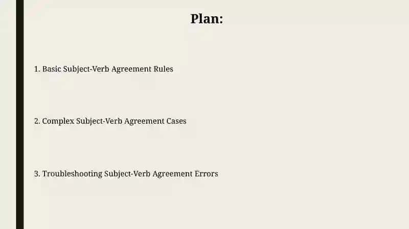 Subject-Verb Agreement 2