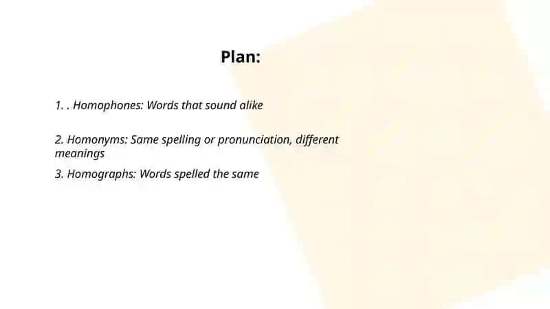 Homophones 2