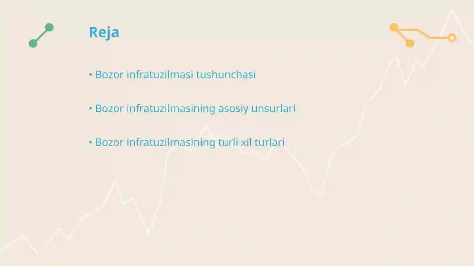 Bozor infratuzilmasi va uning unsurlari 2