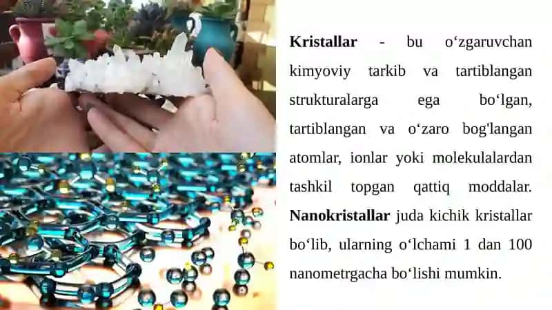 Nanokristallar va ularning turlari 2