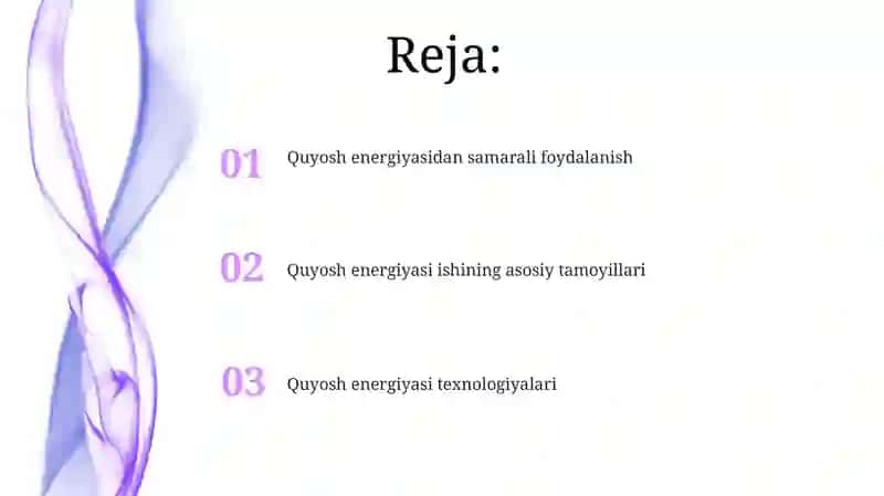 Quyosh energiyasi ishlash prinsiplari va texnologiyalari 2