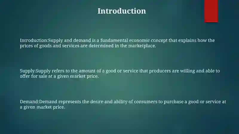 Supply And Demand 2