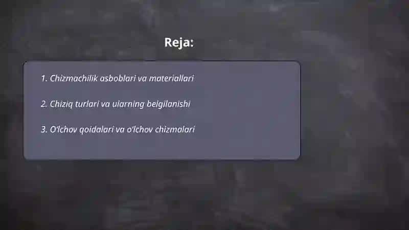 8 sinf chizmachilik 2