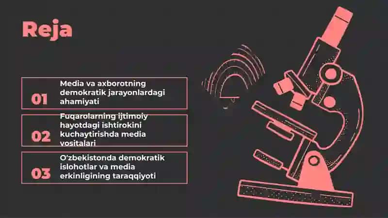 Media va axborotning demokratik jarayonlardagi ahamiyati 2