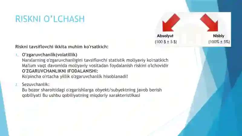 BOZOR RISKLARINI BOSHQARISH 2