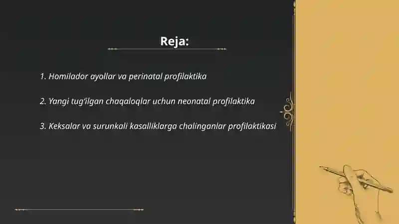 Prafilaktikaga muhtoj bo'lgan yuqori xatarli guruhlar 2