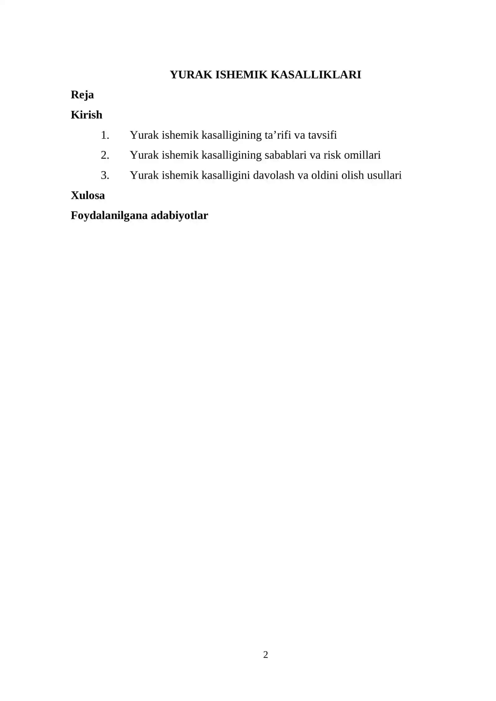 YURAK ISHEMIK KASALLIKLARI 2