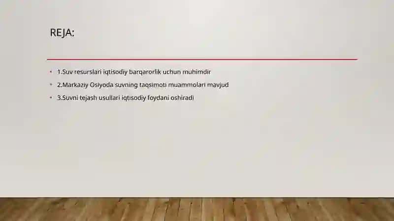 Suvresurslarixavfsizligivamintaqaviyiqtisodiybarqarorlik(MarkaziyOsiyomisolida) 2
