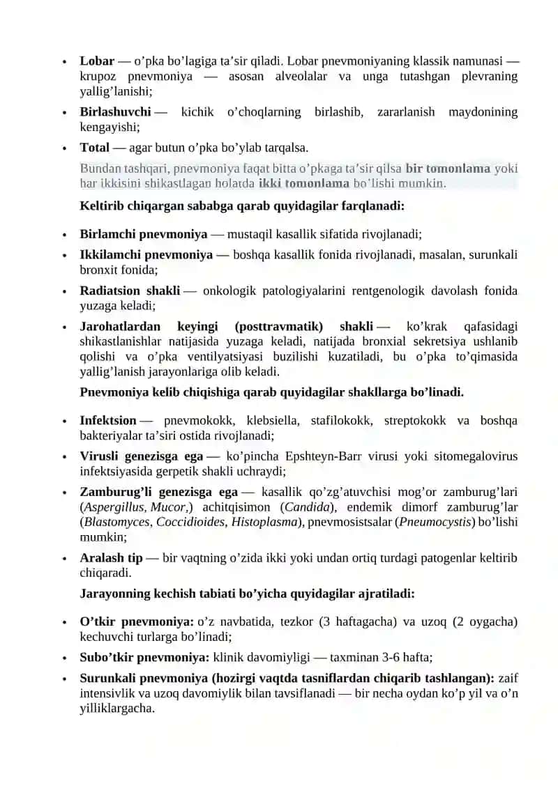 O`TKIR VA SURUNKALI PNEVMONIYA 2