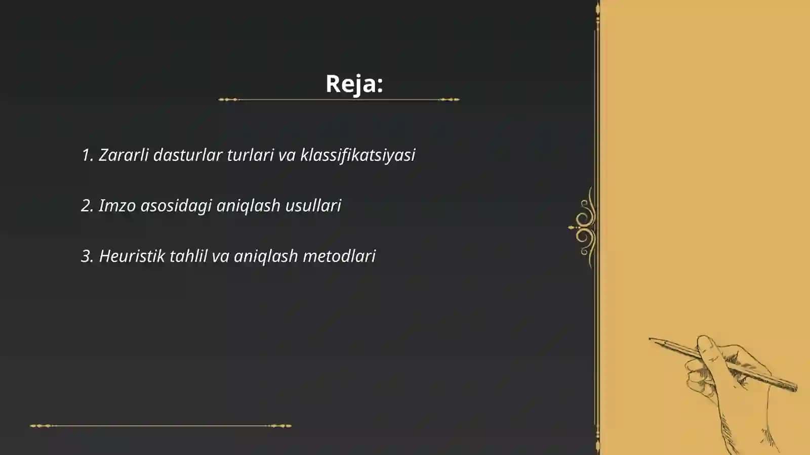 Zararli dasturlarni aniqlash va bartaraf etish usullari 2