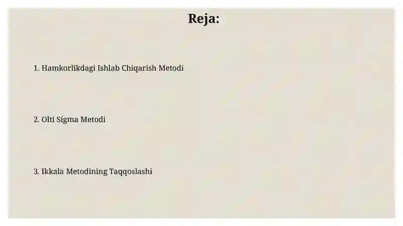 Muvaffaqiyatli Amalga Oshirish Strategiyasi 2