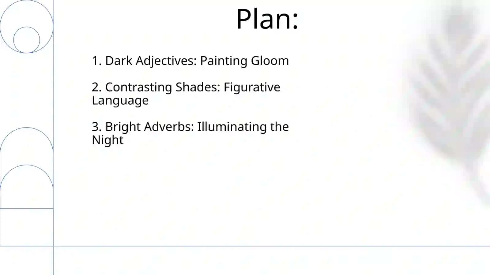 Dark days and white nights (Adjectives and adverbs) 2