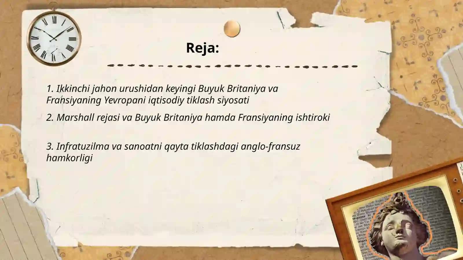 Buyuk Britanya va Fransiya: Yevropani yangidan qurish 2