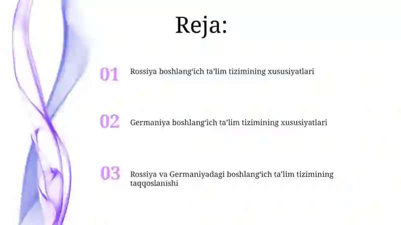 Rossiya Federatsiyasida boshlangich talim 2