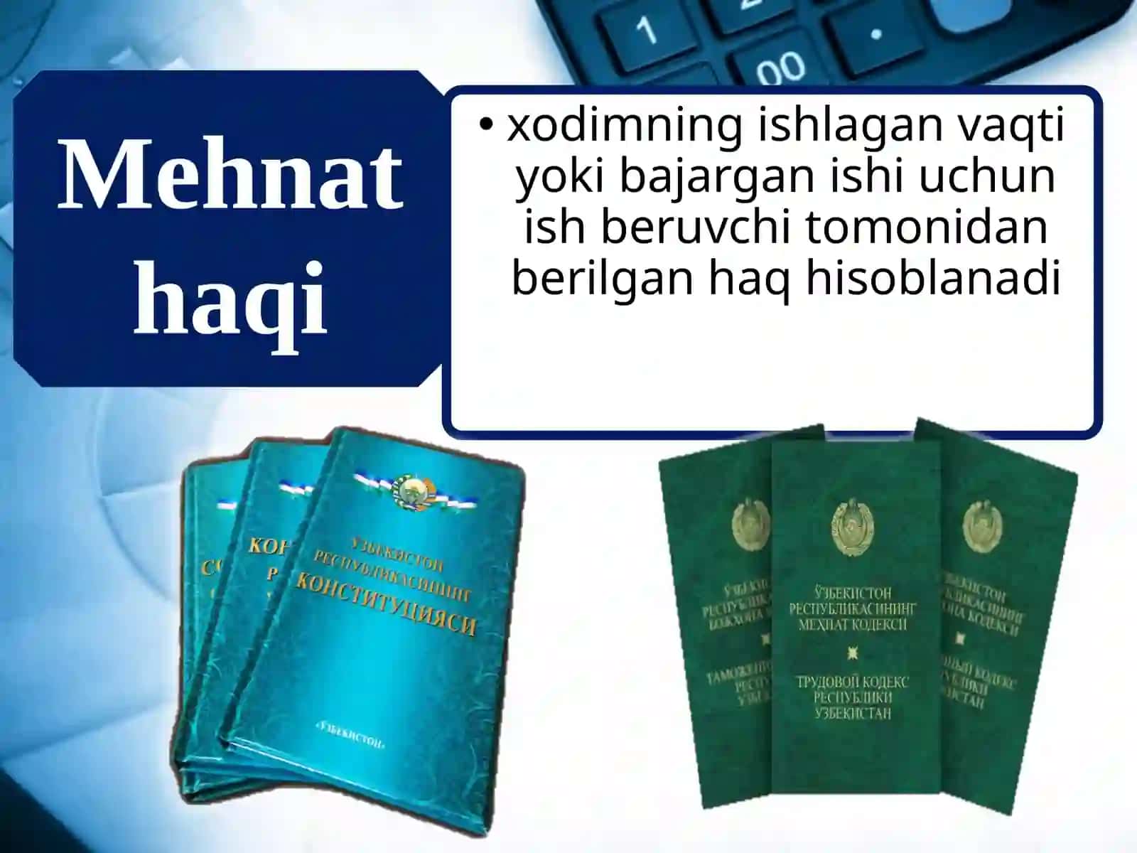 Mehnat va unga haq to‘lashni hisobga olisht 2