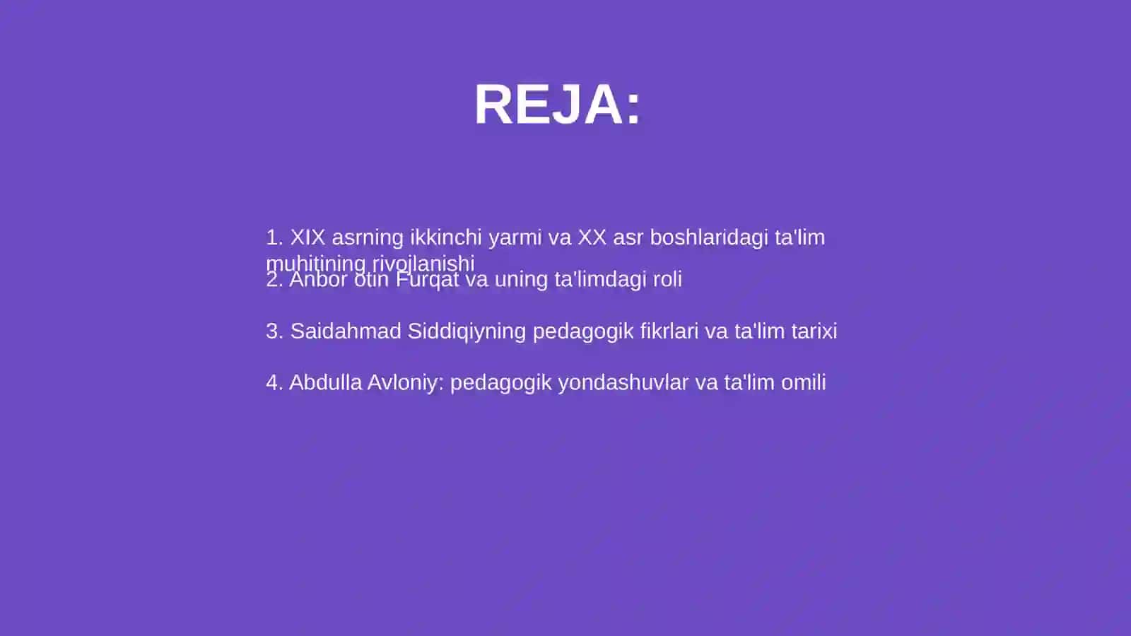 Ta'lim va pedagogik fikrlar 2