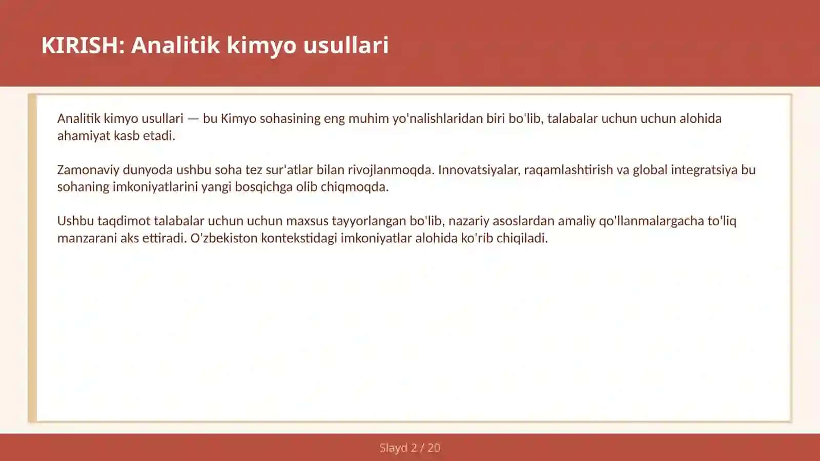 ANALITIK KIMYO USULLARI 2