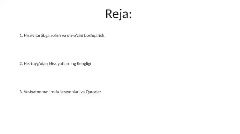 Shaxsning hissiy va irodaviy sohasi 2