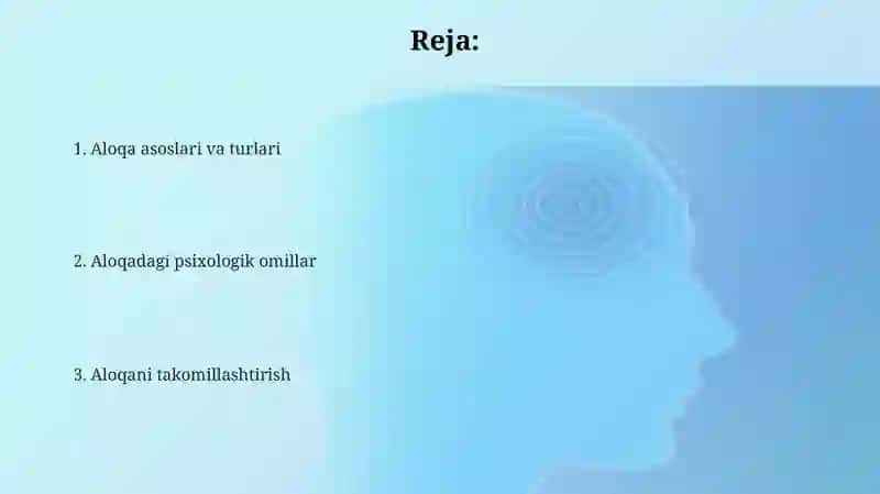 Muloqot psixalogiyasi 2