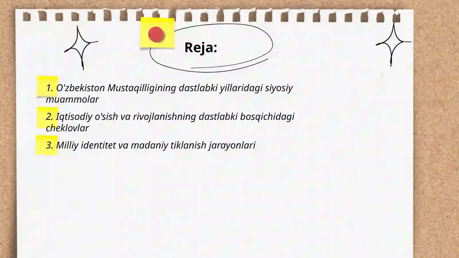 Mustaqil Taraqqiyotning Dastlabki Bosqichidagi Muammolar 2