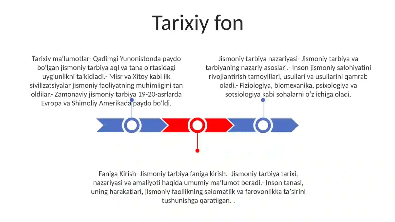 Jismoniy Tarbiya Nazariyasi Faniga Kirish 2