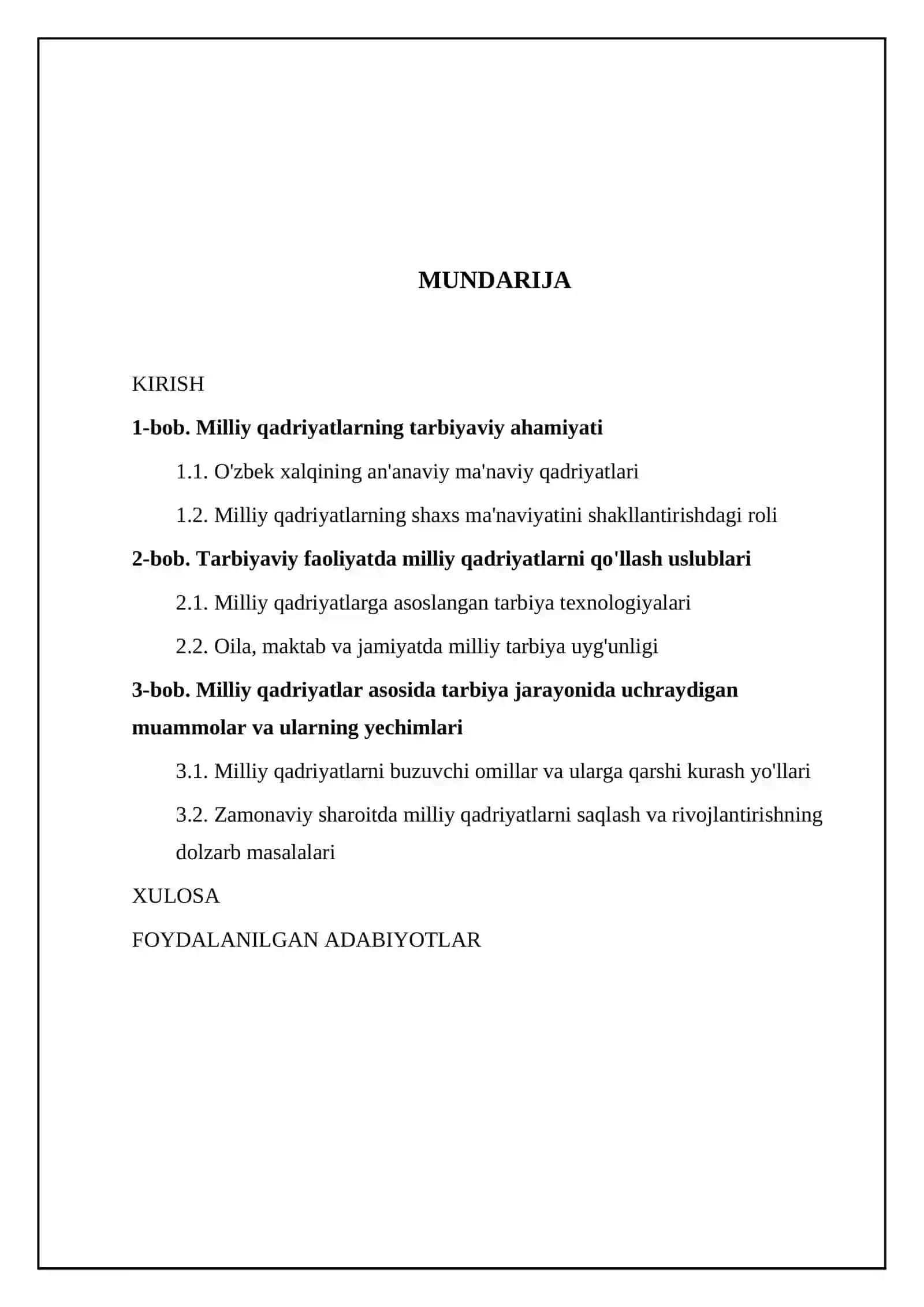 Tarbiyaviy faoliyatda milliy qadryatlar asosida karreksiya 2