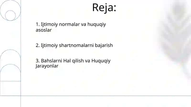 Ijtimoiy munosabatlar va huquq 2