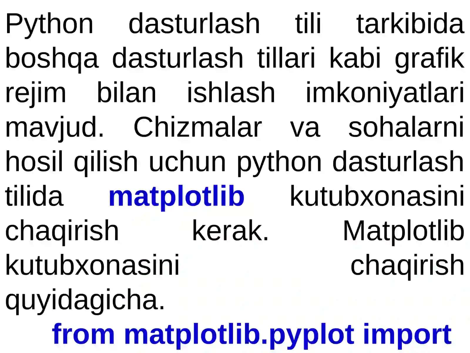 Python dasturlash tili 2