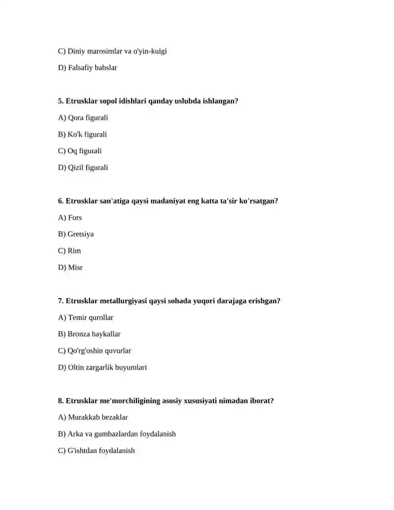 Etrusklar san'ati 2