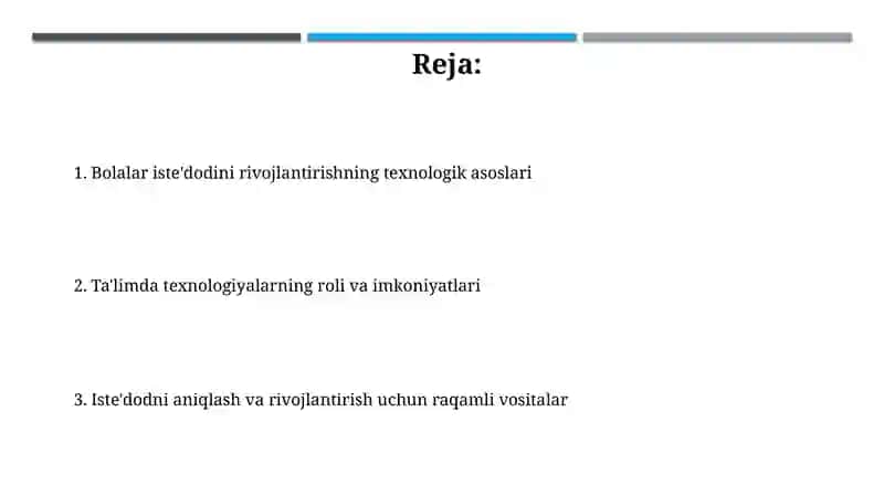 "Bolalar iqtidorini rivojlantirishning texnologik asoslari" 2